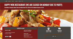 Desktop Screenshot of newhappywoksunrise.com